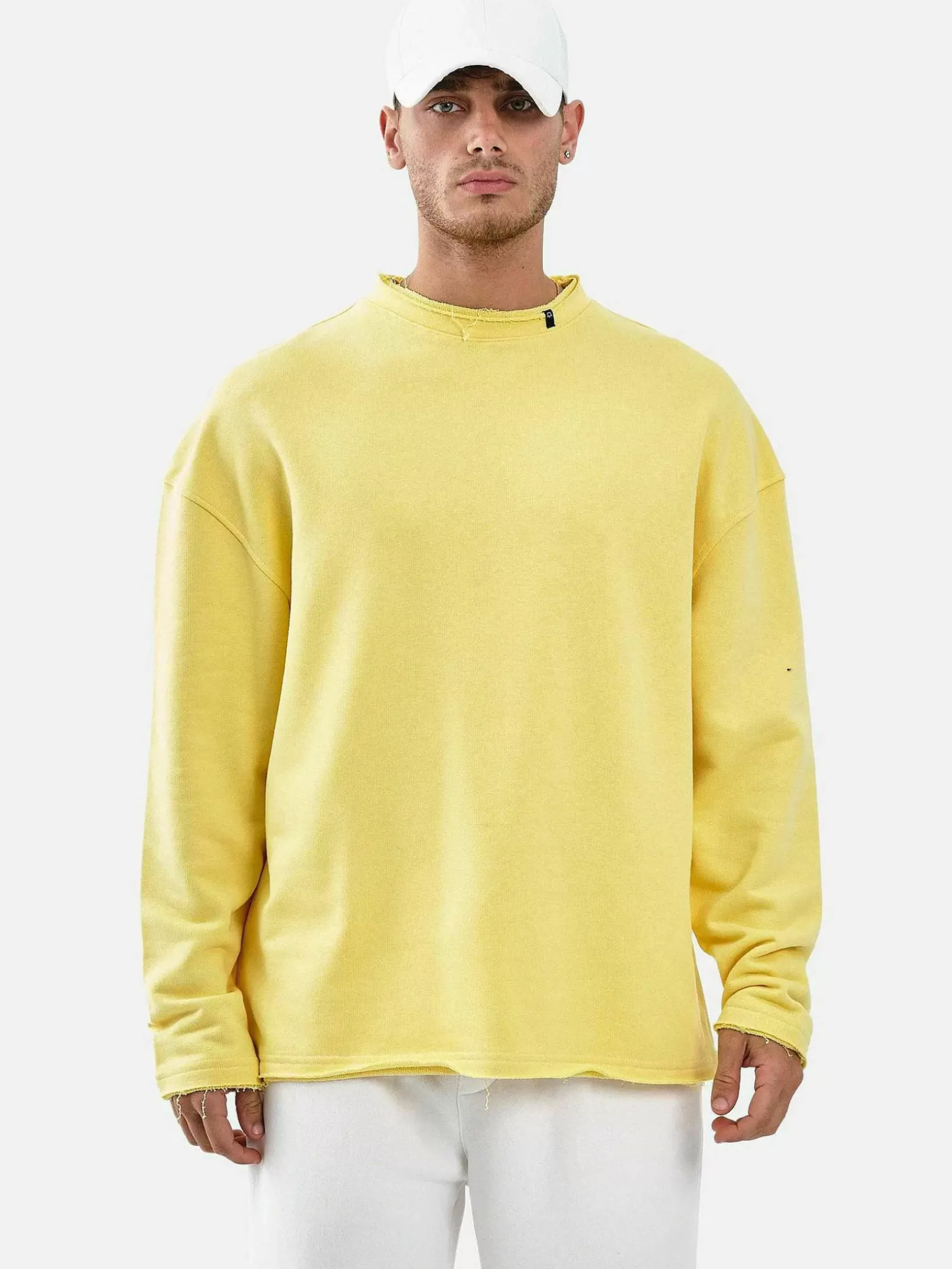 Wam Denim Streetwear|Melvin Yellow Sweater