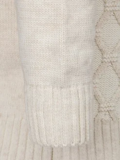 Wam Denim Truien|Minevre Pattern Beige Truien