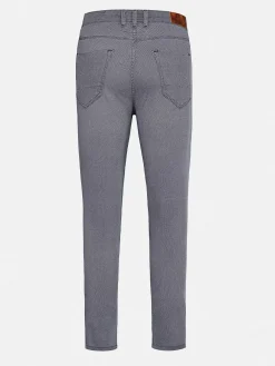 Wam Denim Jeans|Moraine Mini Check Anthracite Jeans