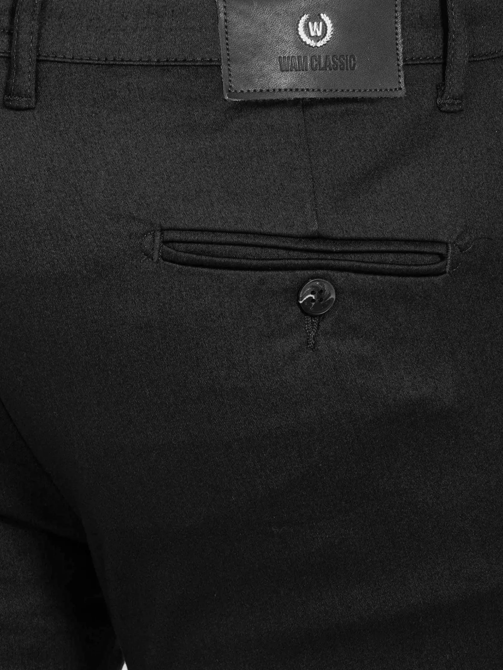 Wam Denim Chino'S|Moyale Stretch Washed Black Chino