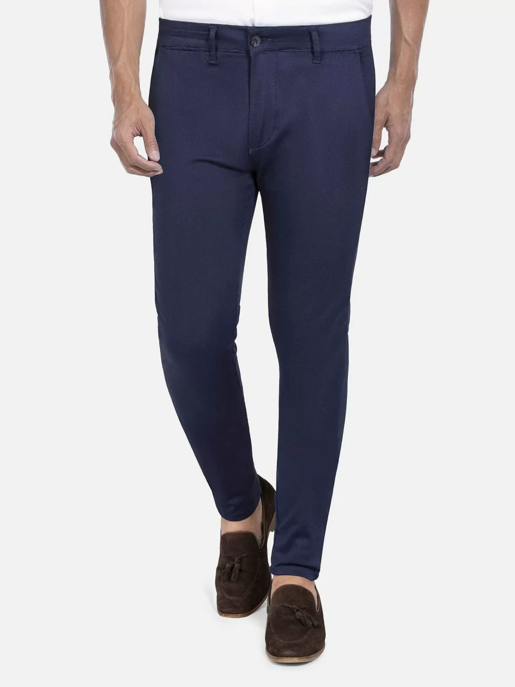 Wam Denim Chino'S|Moyale Stretch Washed Navy Chino