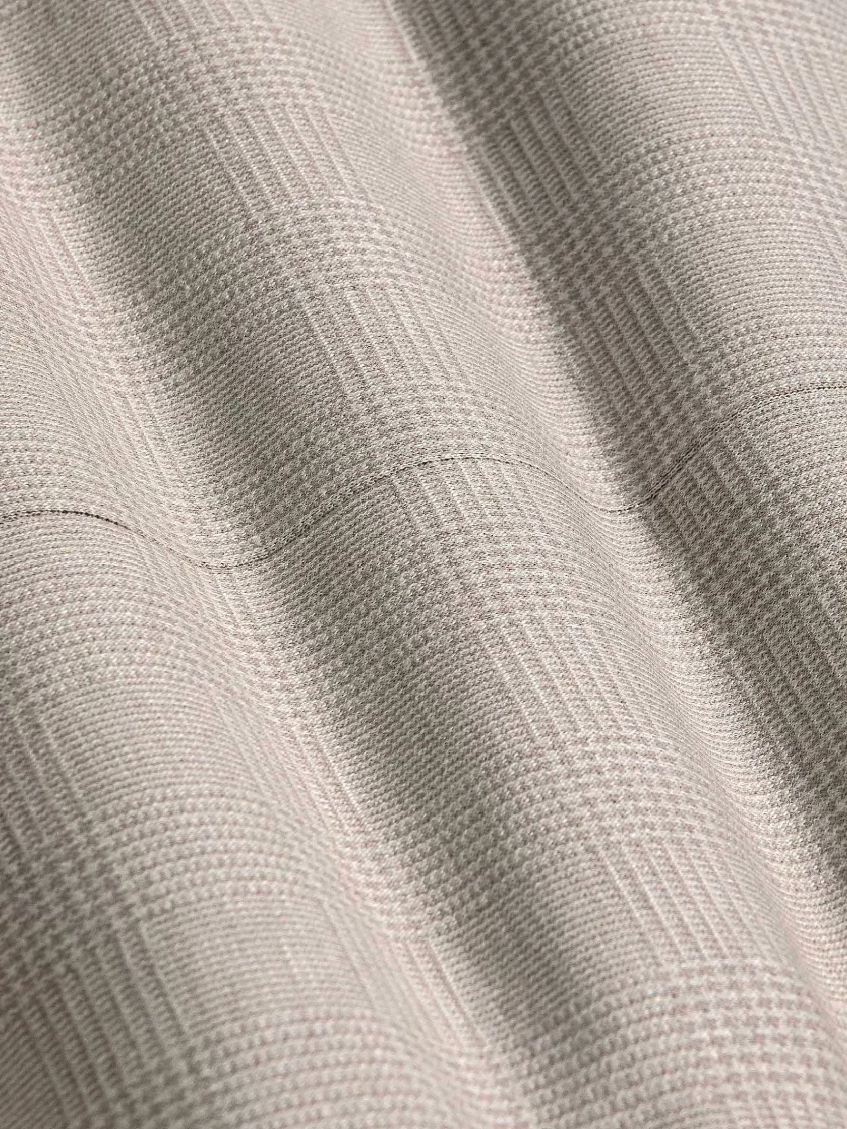 Wam Denim Colberts|Mustaine Glen Plaid Pattern Beige Colbert