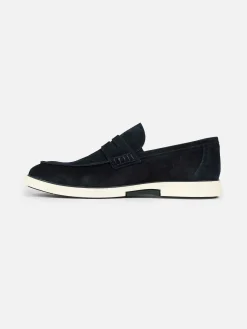 Wam Denim Schoenen|Navy Suede Loafer Schoenen Navy