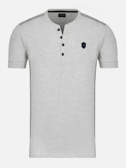 Wam Denim T-Shirts|Oberursel Slim Fit Grey T-Shirt
