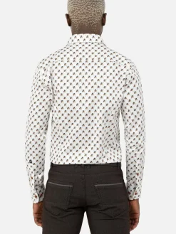 Wam Denim Overhemd Lange Mouwen|Overhemd 75626 Cadiz White