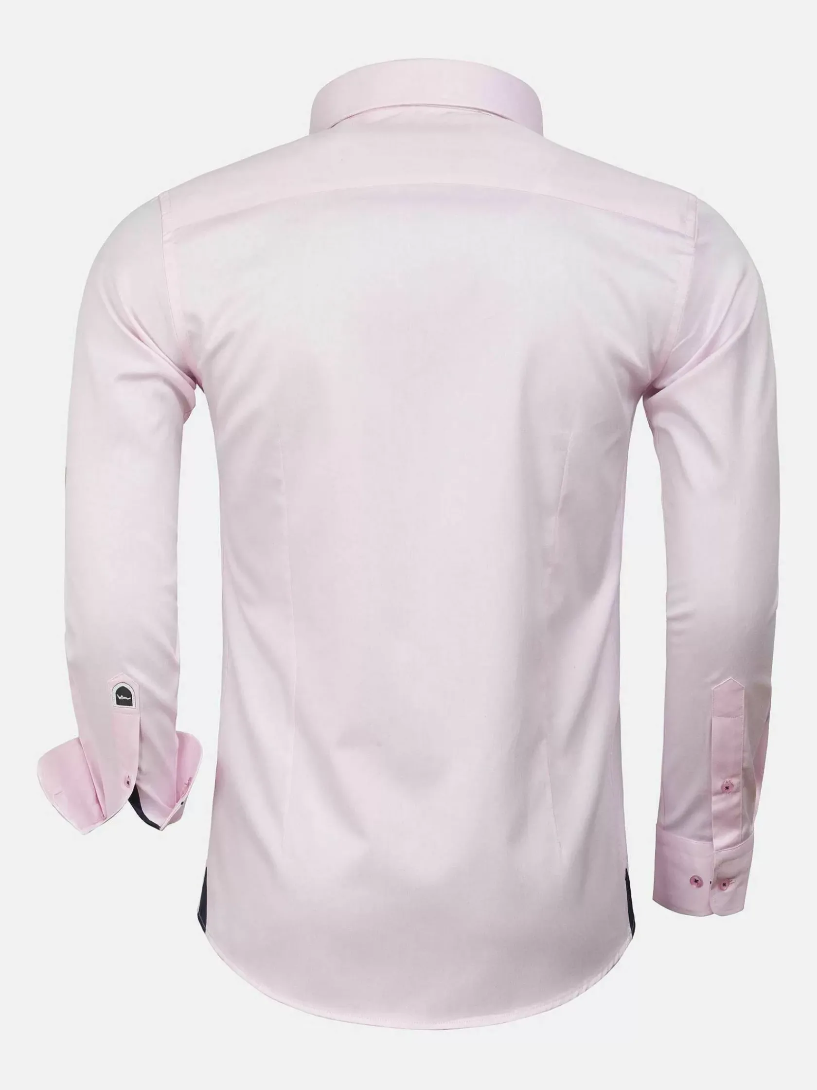 Wam Denim Overhemd Lange Mouwen|Overhemd 75623 Getafe Pink