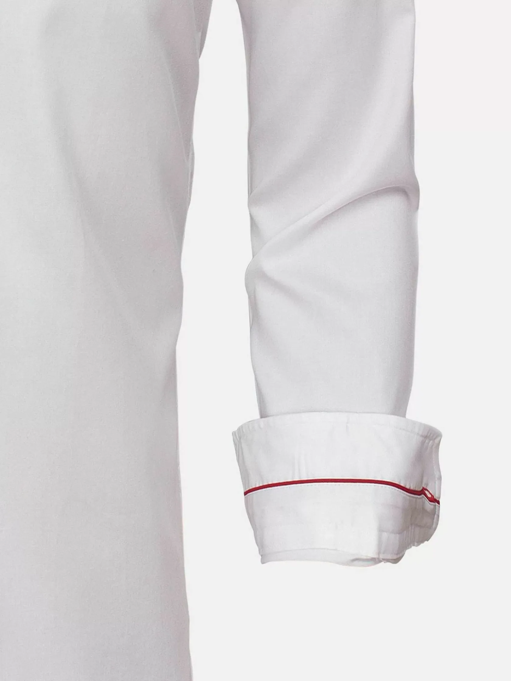 Wam Denim Overhemd Lange Mouwen|Overhemd 75525 Jaen White