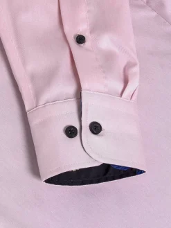 Wam Denim Overhemd Lange Mouwen|Overhemd Lange Mouw 59014 Brizon Pink