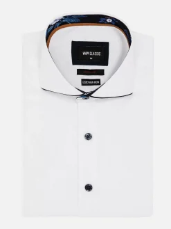 Wam Denim Overhemd Lange Mouwen|Overhemd Lange Mouw 59014 Brizon White
