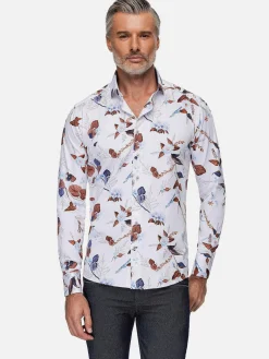 Wam Denim Overhemd Lange Mouwen|Overhemd Lange Mouw 75735 Camburn White
