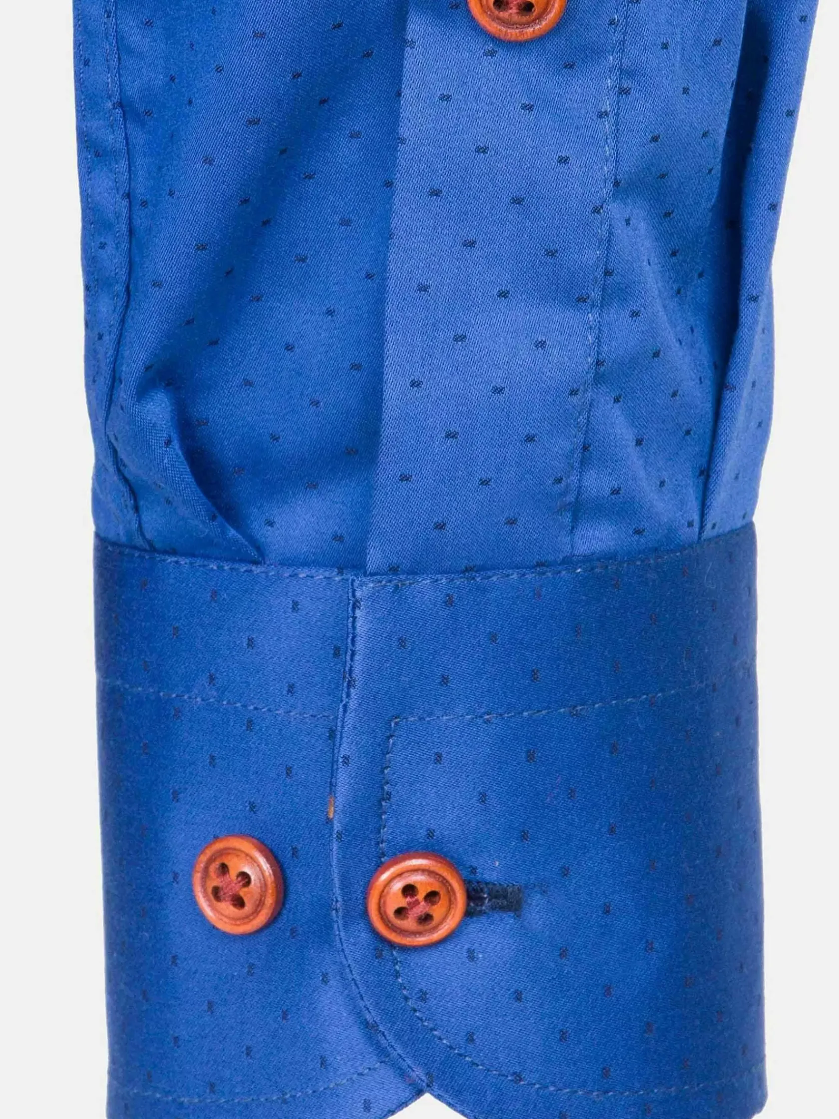 Wam Denim Overhemd Lange Mouwen|Overhemd Lange Mouw 75666 Clay Light Navy