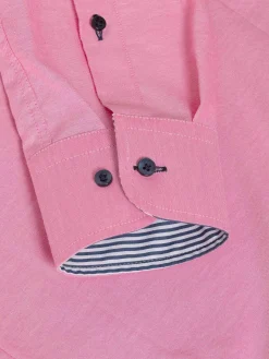 Wam Denim Overhemd Lange Mouwen|Overhemd Lange Mouw 75698 Cruise Fuchsia