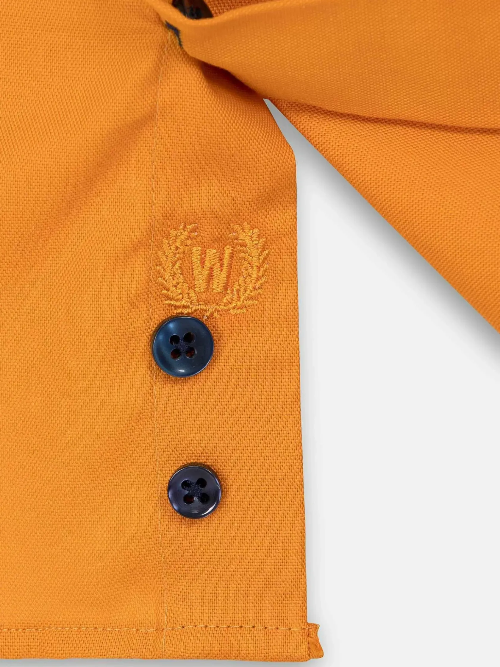 Wam Denim Overhemd Lange Mouwen|Overhemd Lange Mouw 75698 Cruise Orange