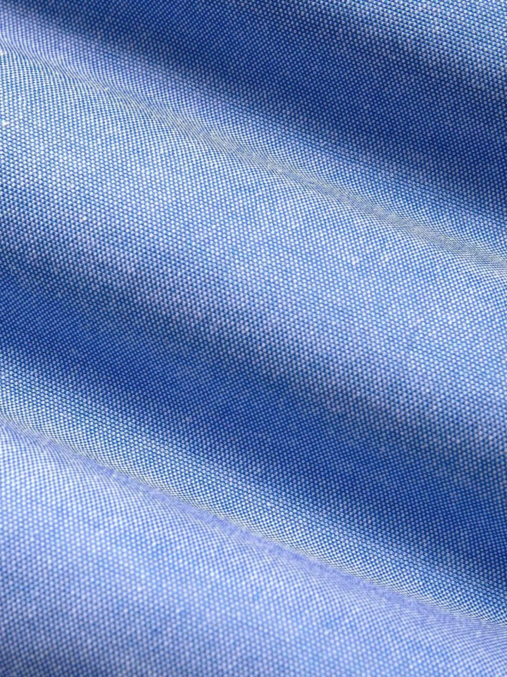 Wam Denim Overhemd Lange Mouwen|Overhemd Lange Mouw 75698 Cruise Royal Blue
