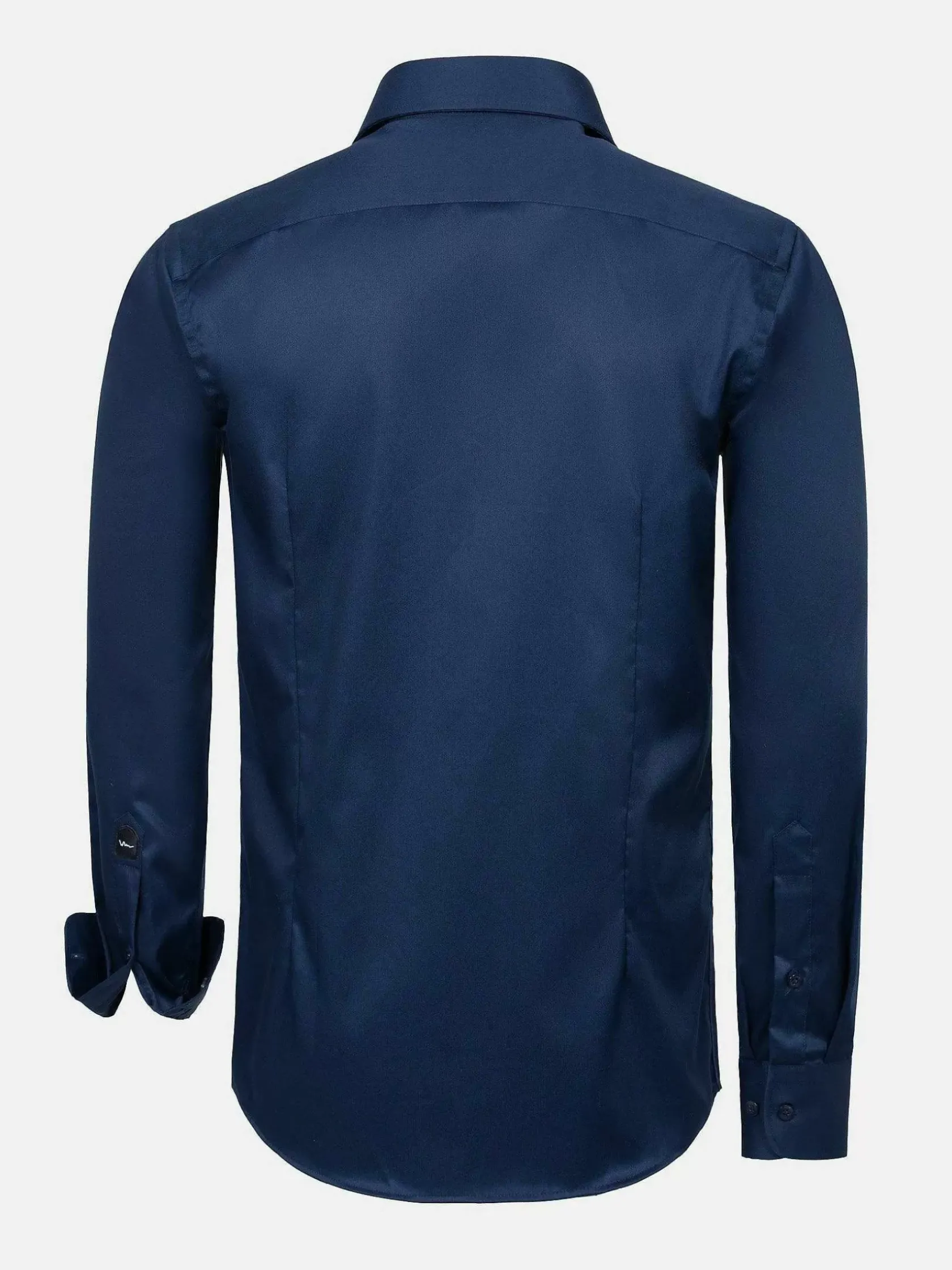 Wam Denim Overhemd Lange Mouwen|Overhemd Lange Mouw 75665 Harvery Specter Navy