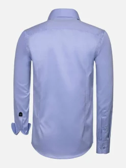 Wam Denim Overhemd Lange Mouwen|Overhemd Lange Mouw 75665 Harvery Specter Light Blue