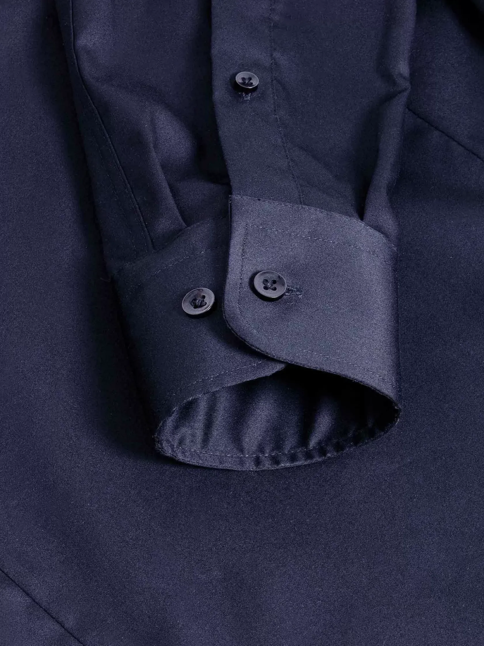 Wam Denim Overhemd Lange Mouwen|Overhemd Lange Mouw 75711 Monsebo Navy