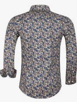 Wam Denim Overhemd Lange Mouwen|Overhemd Lange Mouw 65045 Navy
