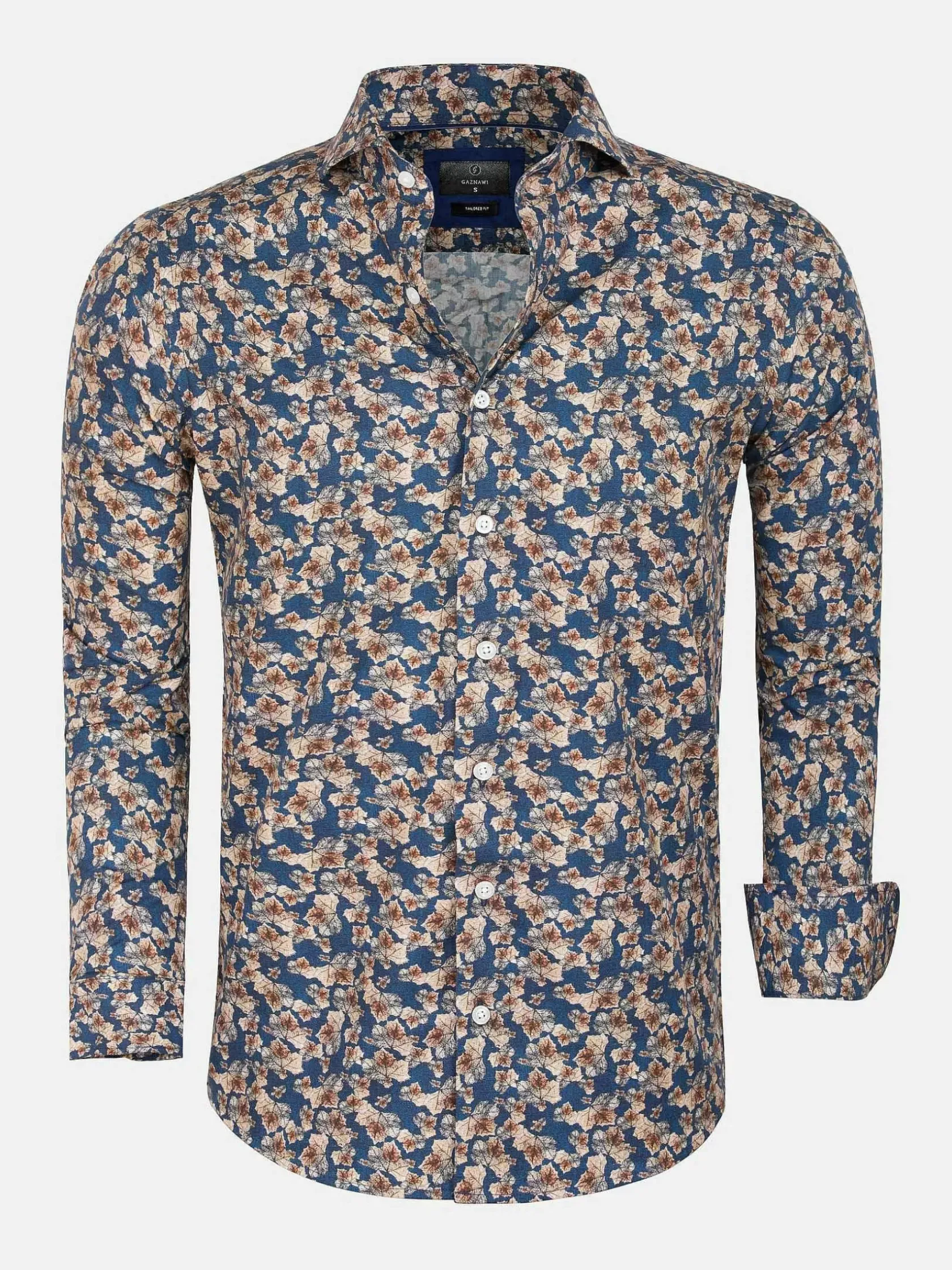 Wam Denim Overhemd Lange Mouwen|Overhemd Lange Mouw 65045 Navy