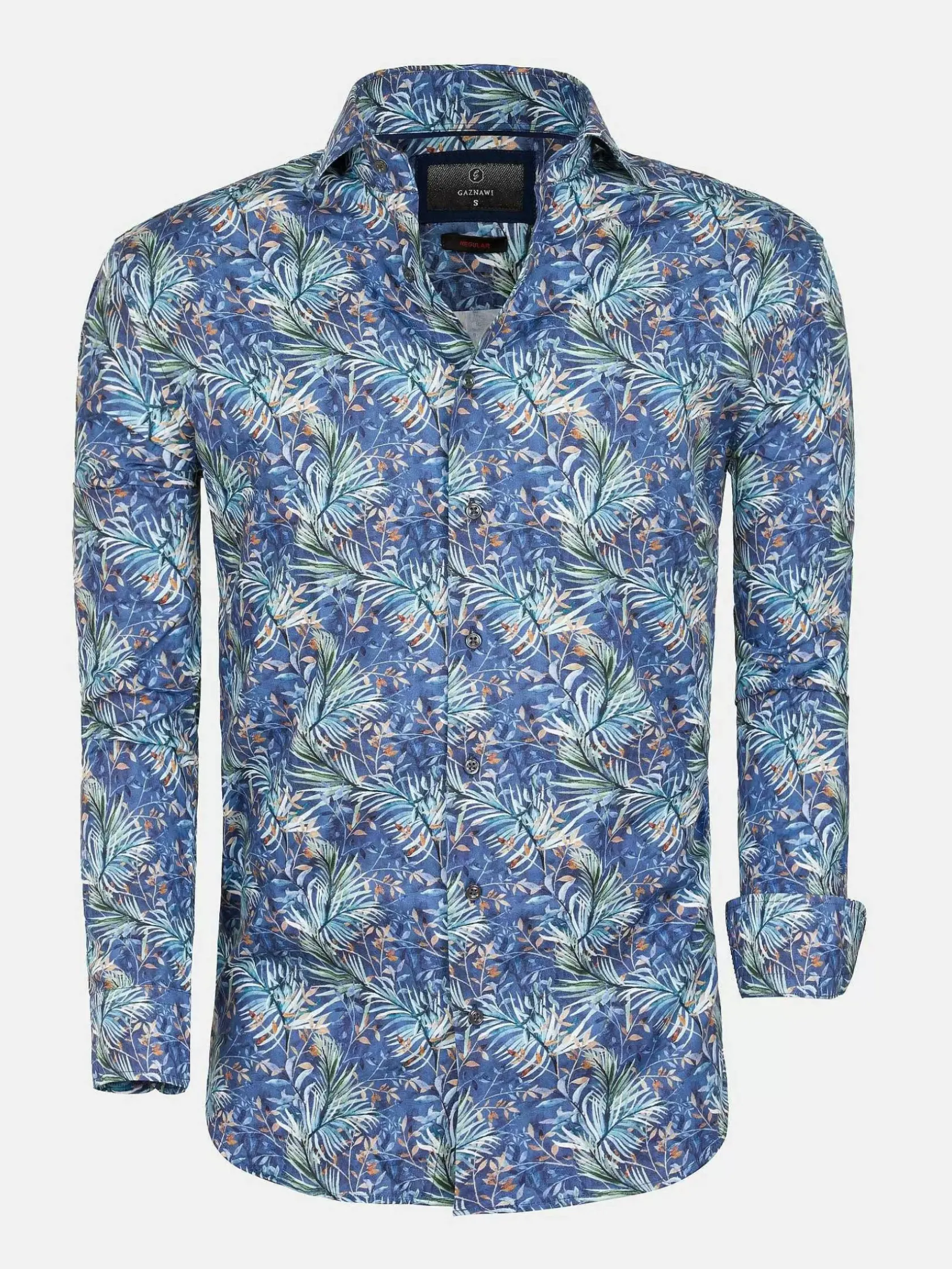 Wam Denim Overhemd Lange Mouwen|Overhemd Lange Mouw 57000 Navy Blue