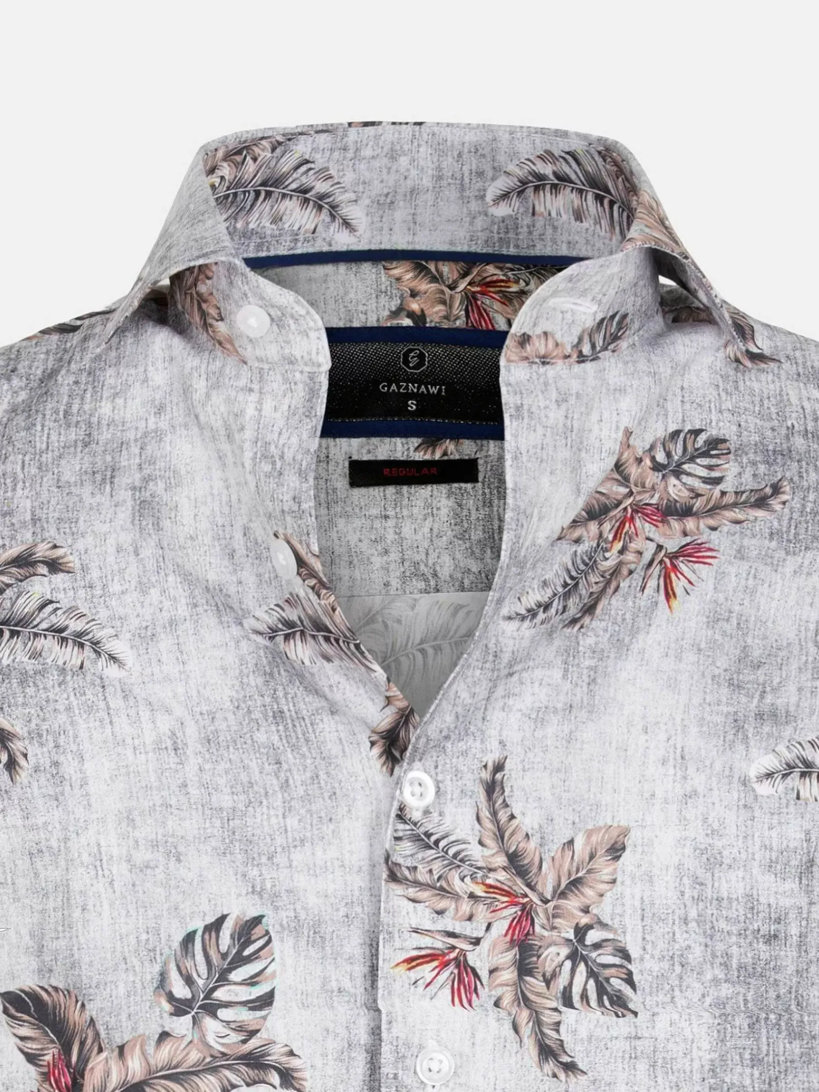 Wam Denim Overhemd Lange Mouwen|Overhemd Lange Mouw 57000 Navy Brown
