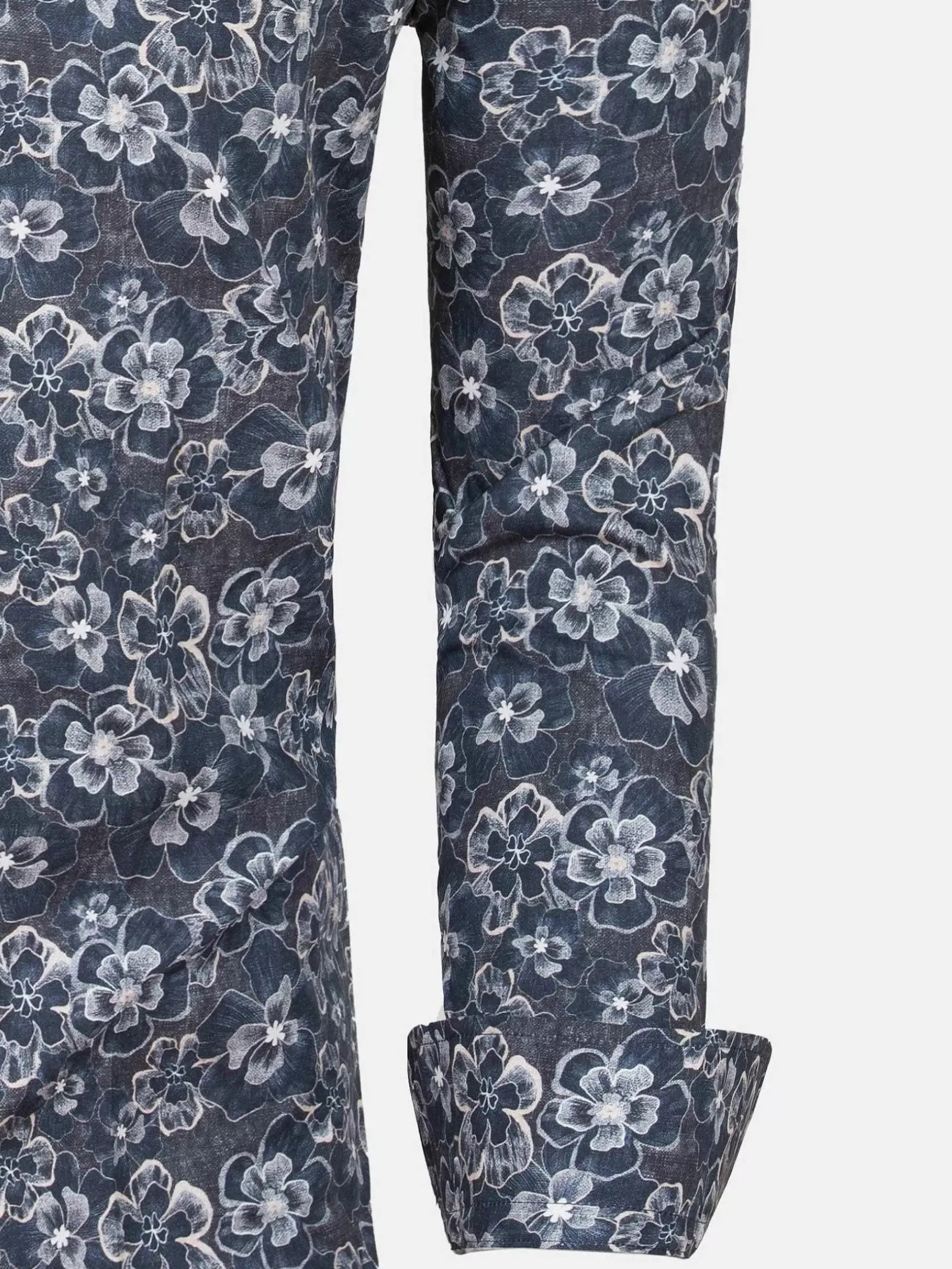 Wam Denim Overhemd Lange Mouwen|Overhemd Lange Mouw 57000 Off White Pink