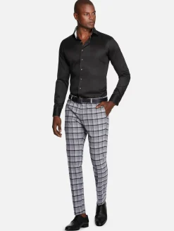 Wam Denim Overhemd Lange Mouwen|Overhemd Lange Mouw 75679 Pavel Black