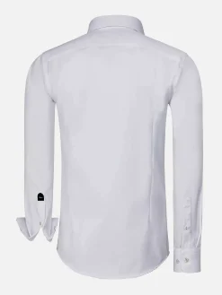 Wam Denim Overhemd Lange Mouwen|Overhemd Lange Mouw 75679 Pavel White