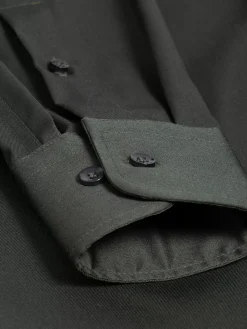 Wam Denim Overhemd Lange Mouwen|Overhemd Lange Mouw 75665 Pelle Dark Green