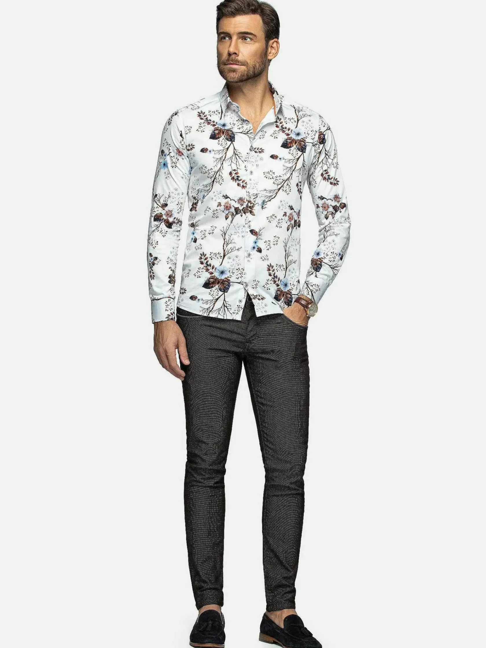 Wam Denim Overhemd Lange Mouwen|Overhemd Lange Mouw 75693 Rennes