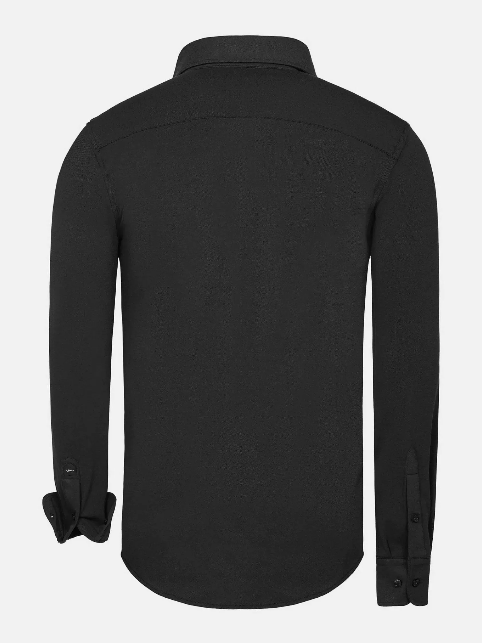 Wam Denim Overhemd Lange Mouwen|Overhemd Lange Mouw 75660 Sella Black