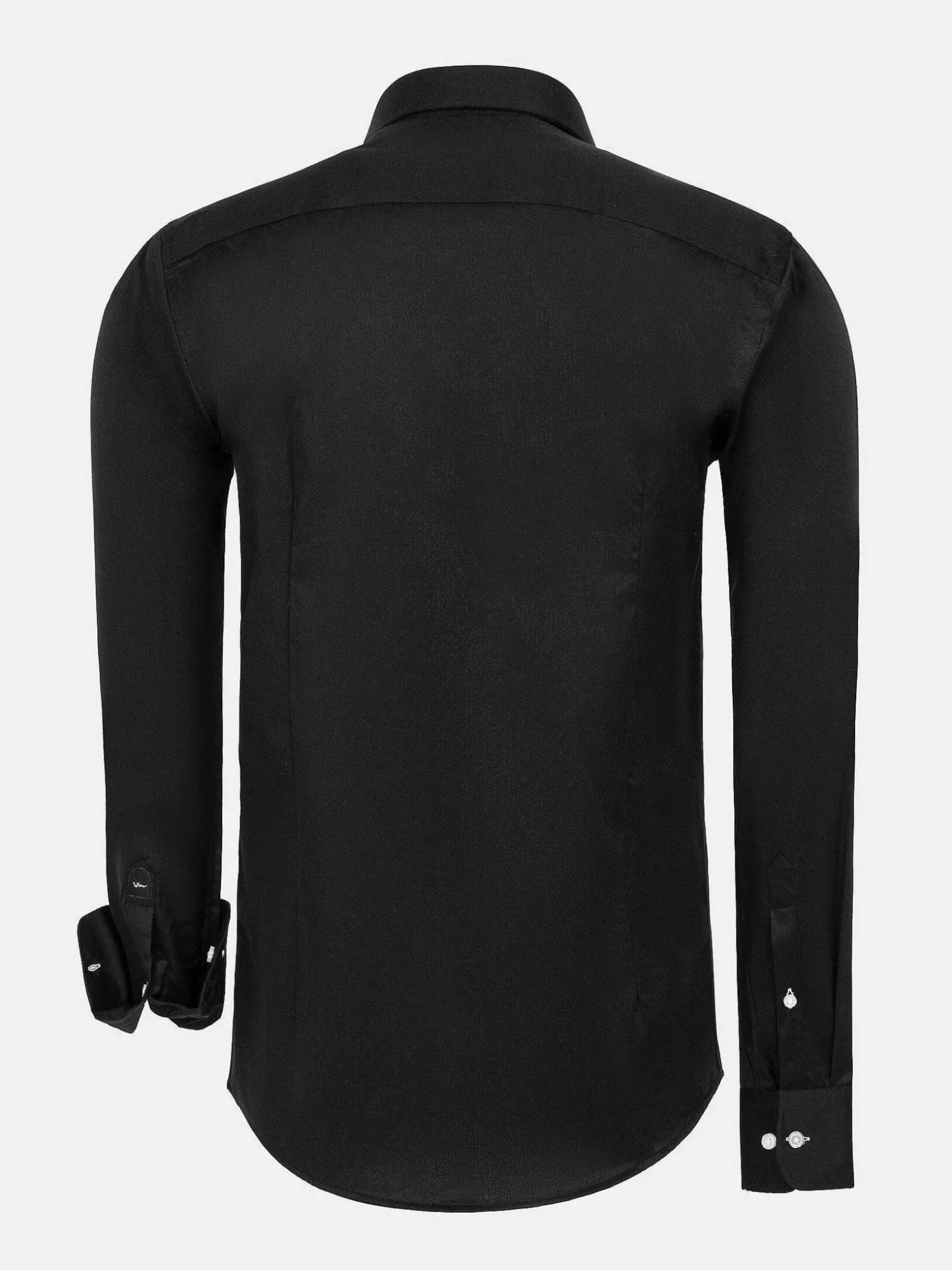 Wam Denim Overhemd Lange Mouwen|Overhemd Lange Mouw 75718 Sydney Black