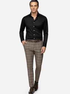 Wam Denim Overhemd Lange Mouwen|Overhemd Lange Mouw 75718 Sydney Black