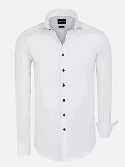 Wam Denim Overhemd Lange Mouwen|Overhemd Lange Mouw 75718 Sydney White