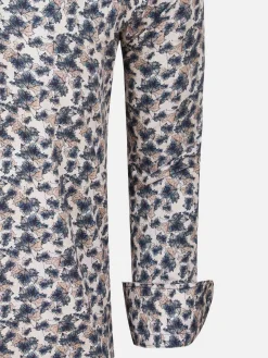 Wam Denim Overhemd Lange Mouwen|Overhemd Lange Mouw White Dark Grey