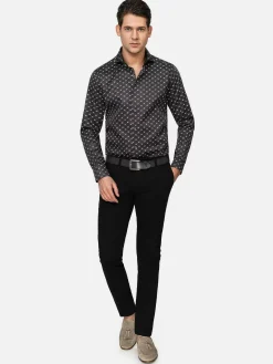 Wam Denim Overhemd Lange Mouwen|Overhemd Lnage Mouw 75676 Kurt Black