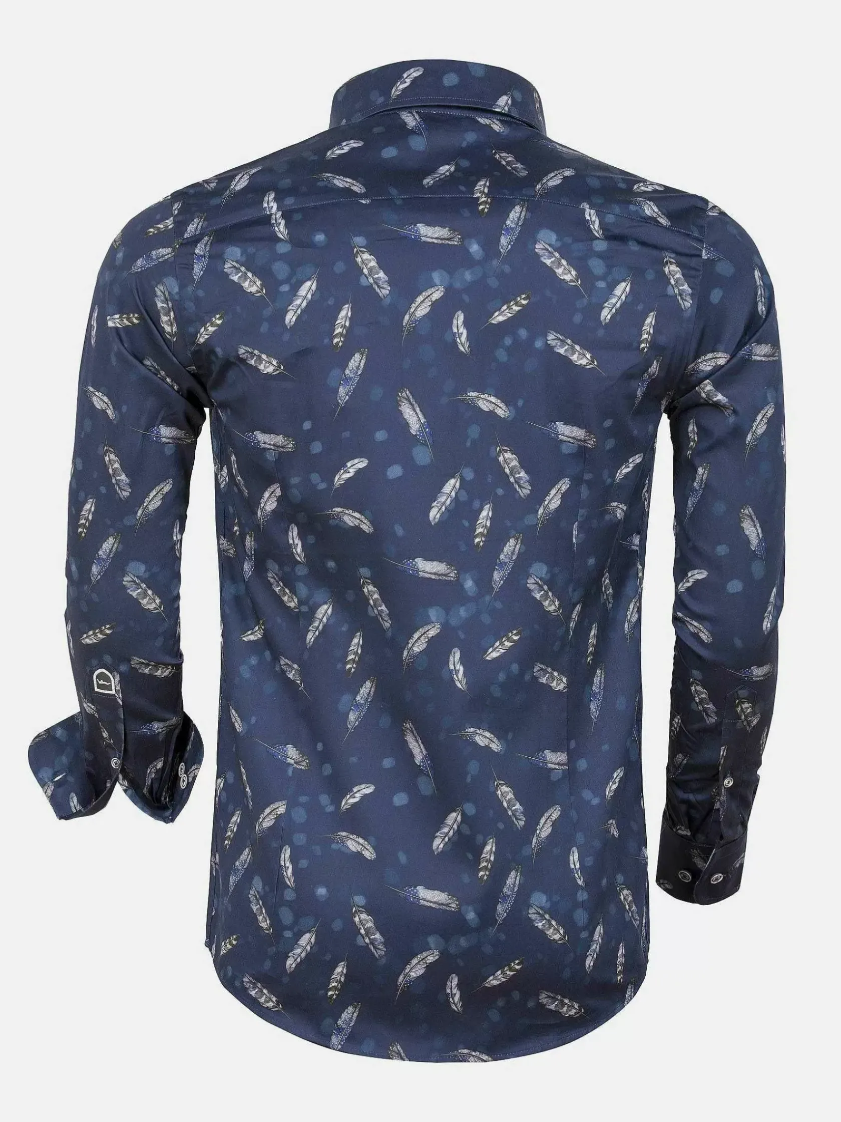 Wam Denim Overhemd Lange Mouwen|Overhemd 75602 Murcia Navy
