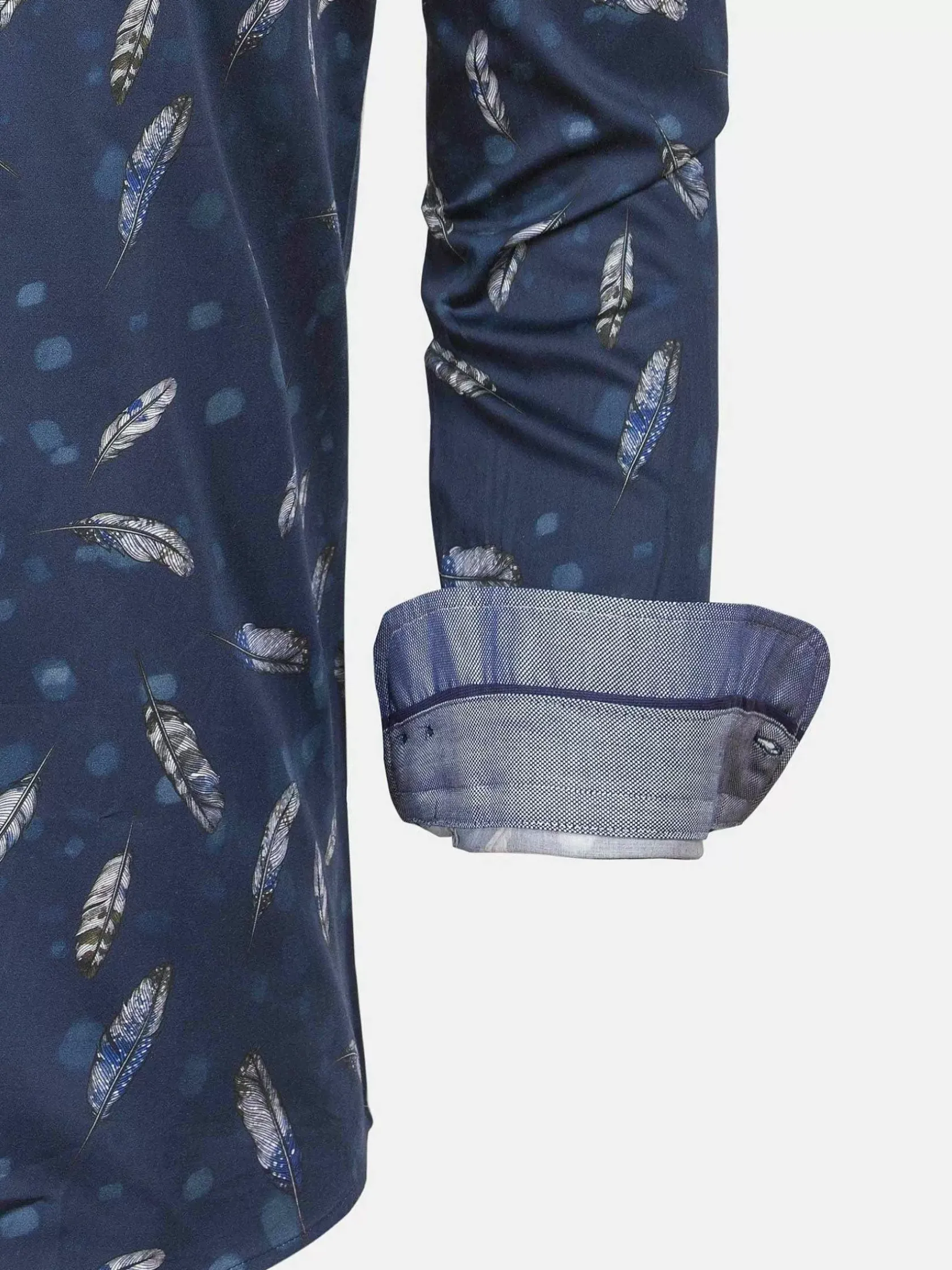 Wam Denim Overhemd Lange Mouwen|Overhemd 75602 Murcia Navy