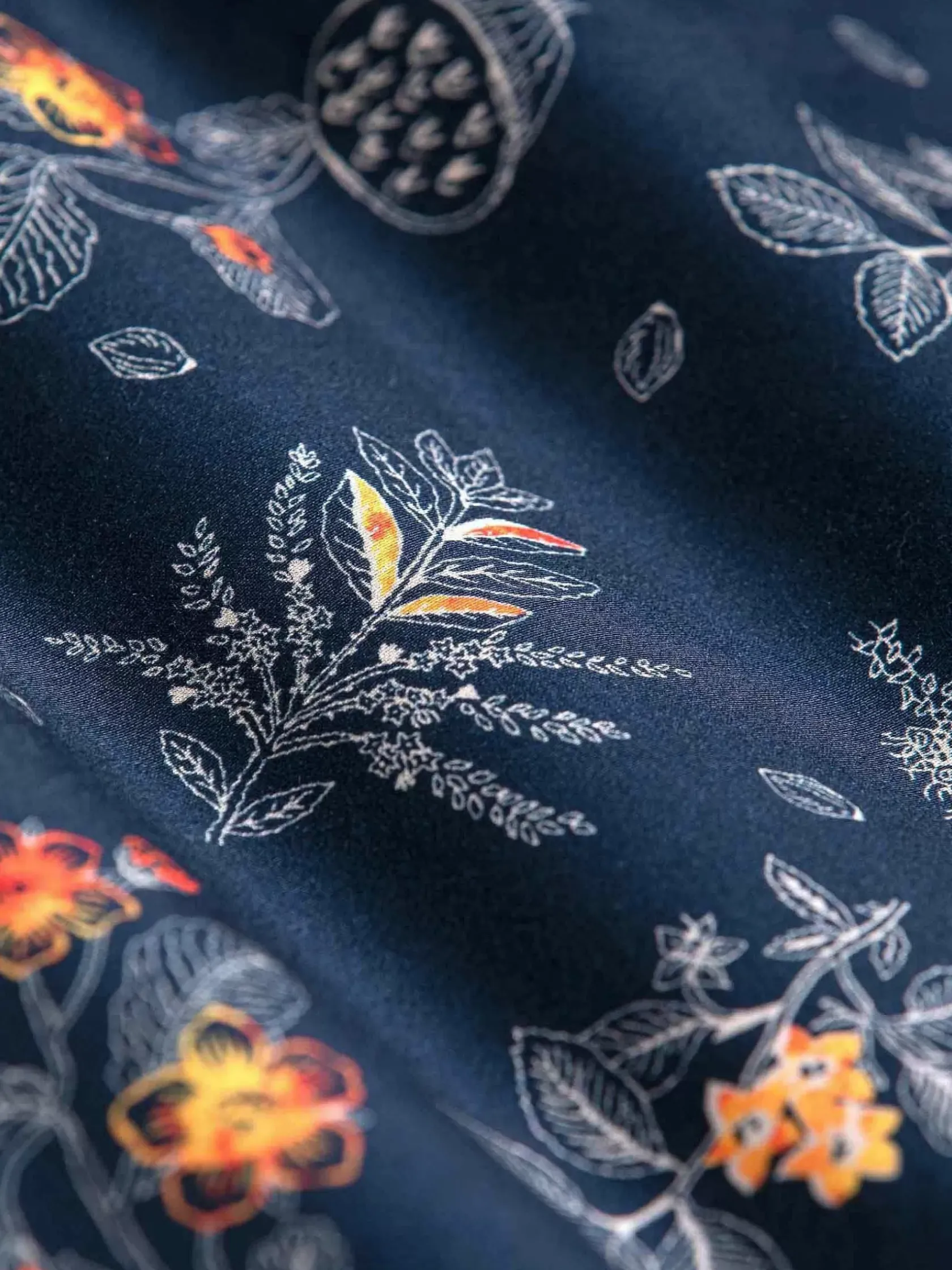 Wam Denim Overhemd Lange Mouwen|Overhemd 75581 Siracusa Navy