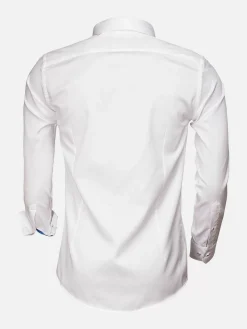 Wam Denim Overhemd Lange Mouwen|Overhemd 75541 Torino White