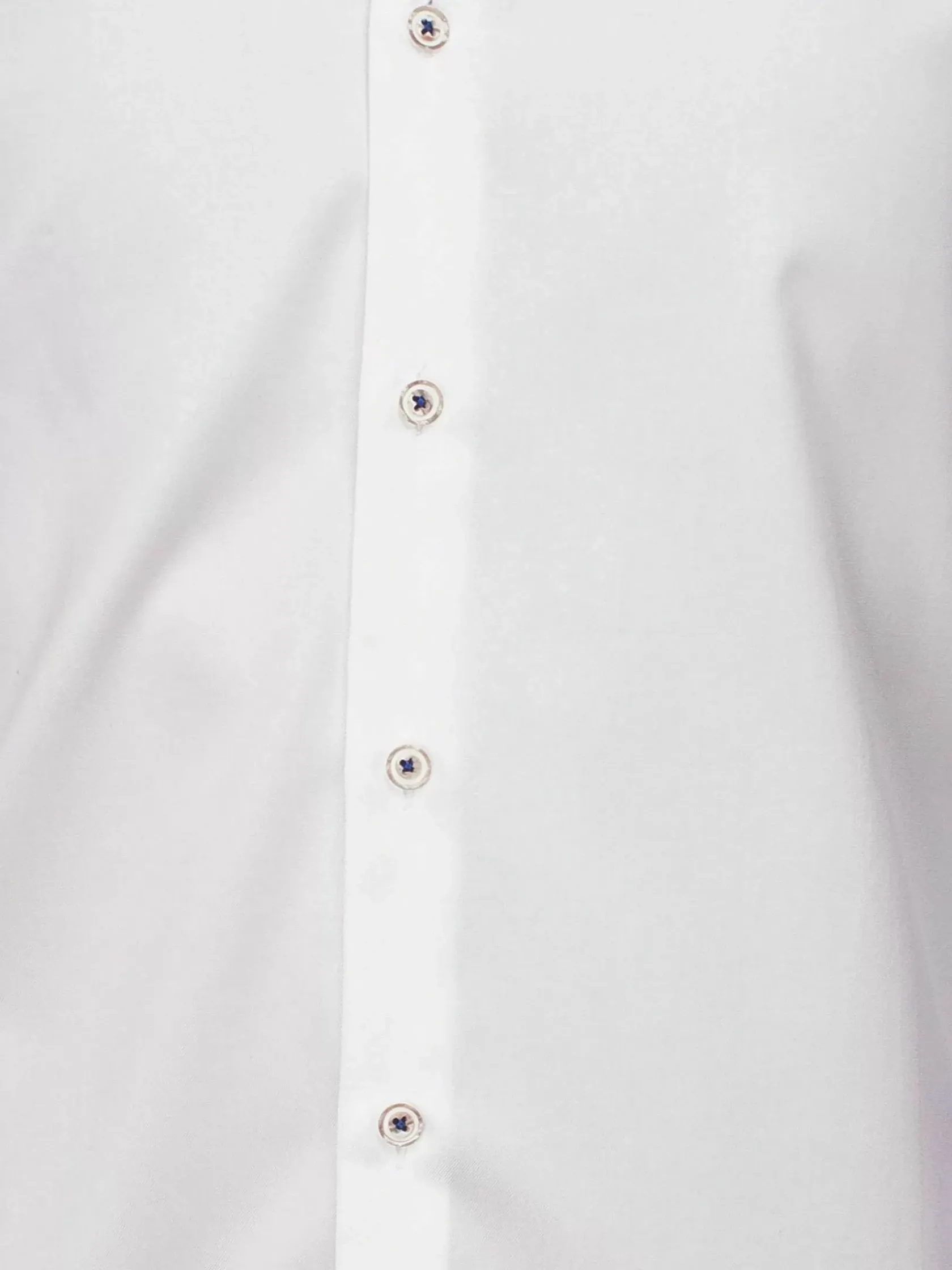 Wam Denim Overhemd Lange Mouwen|Overhemd 75541 Torino White