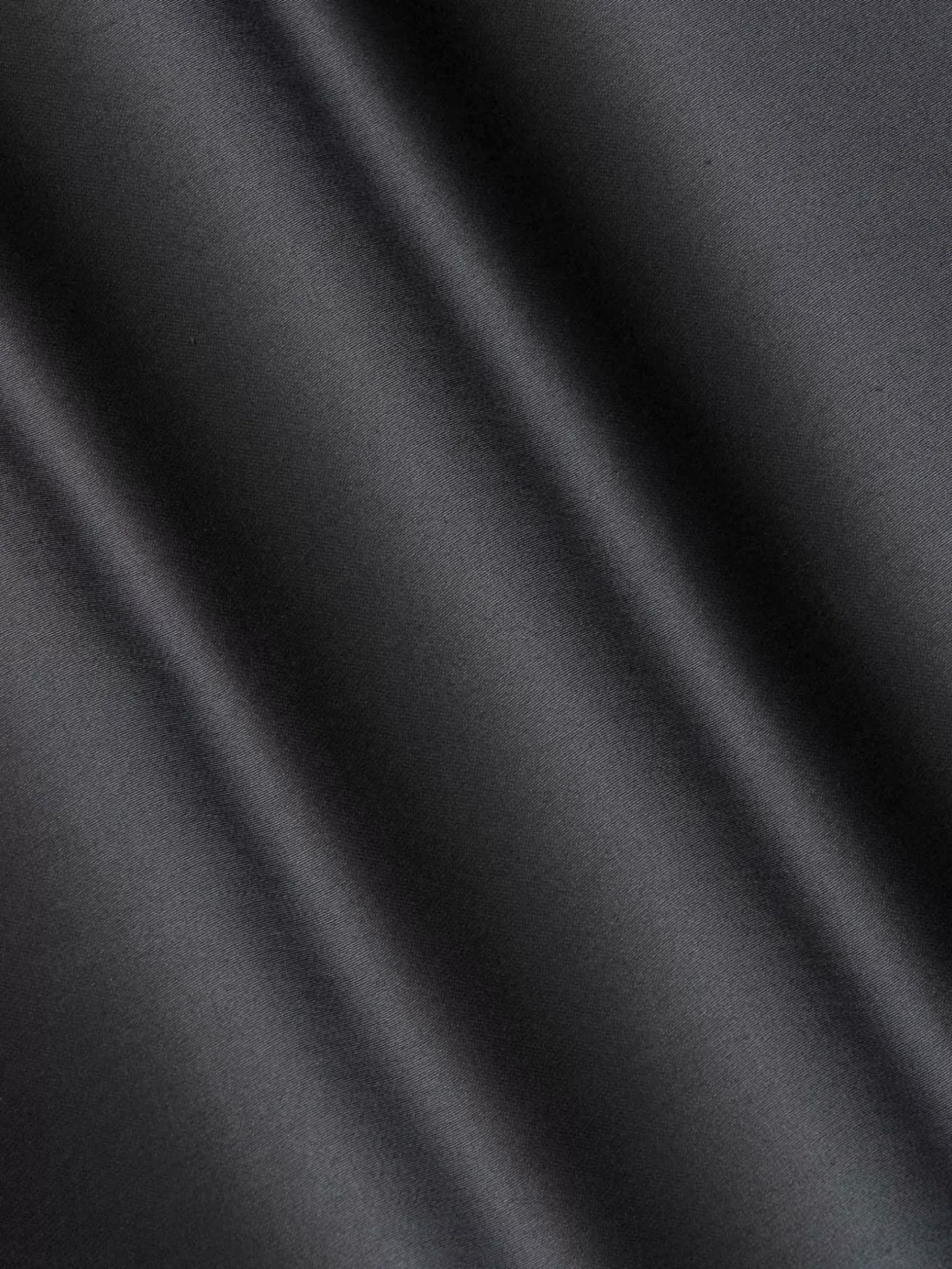 Wam Denim Overhemd Korte Mouwen|Owen Tailored Fit Anthracite Overhemd Korte Mouw