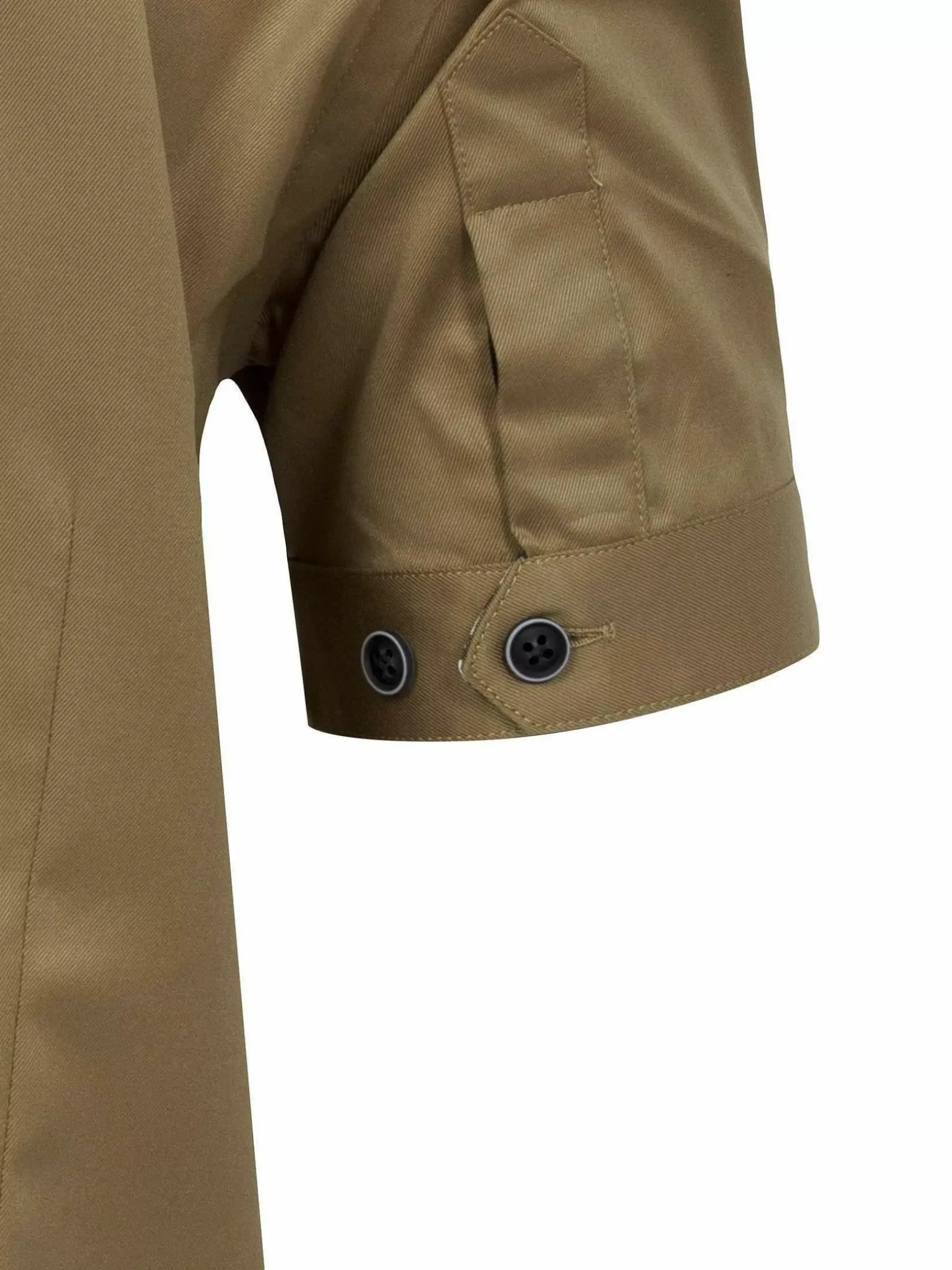 Wam Denim Overhemd Korte Mouwen|Owen Tailored Fit Beige Overhemd Korte Mouw