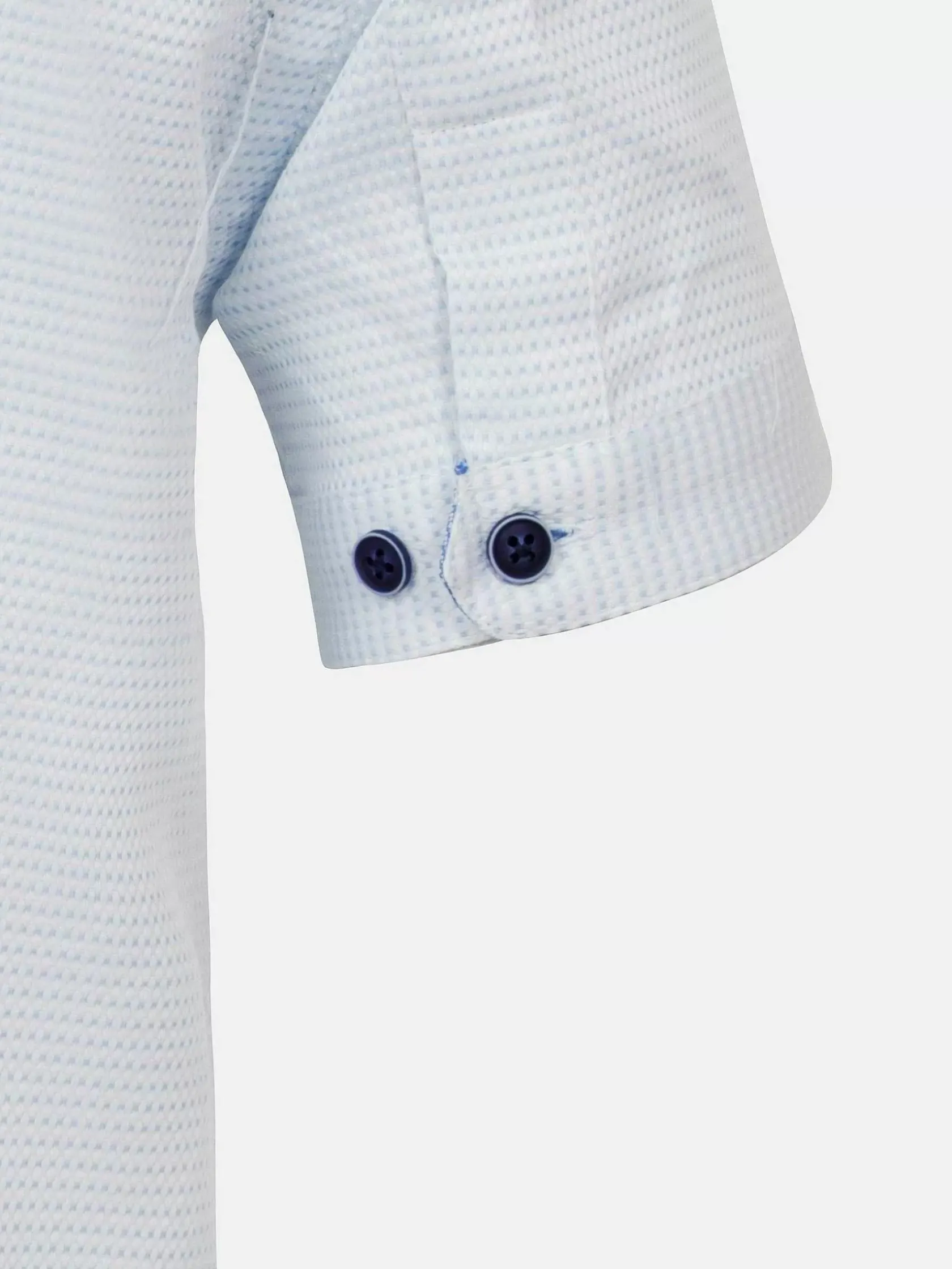 Wam Denim Overhemd Korte Mouwen|Owen Tailored Fit White Overhemd Korte Mouw