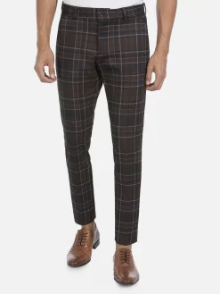 Wam Denim Pantalons|Pantalon 82151 Aleon Brown Navy