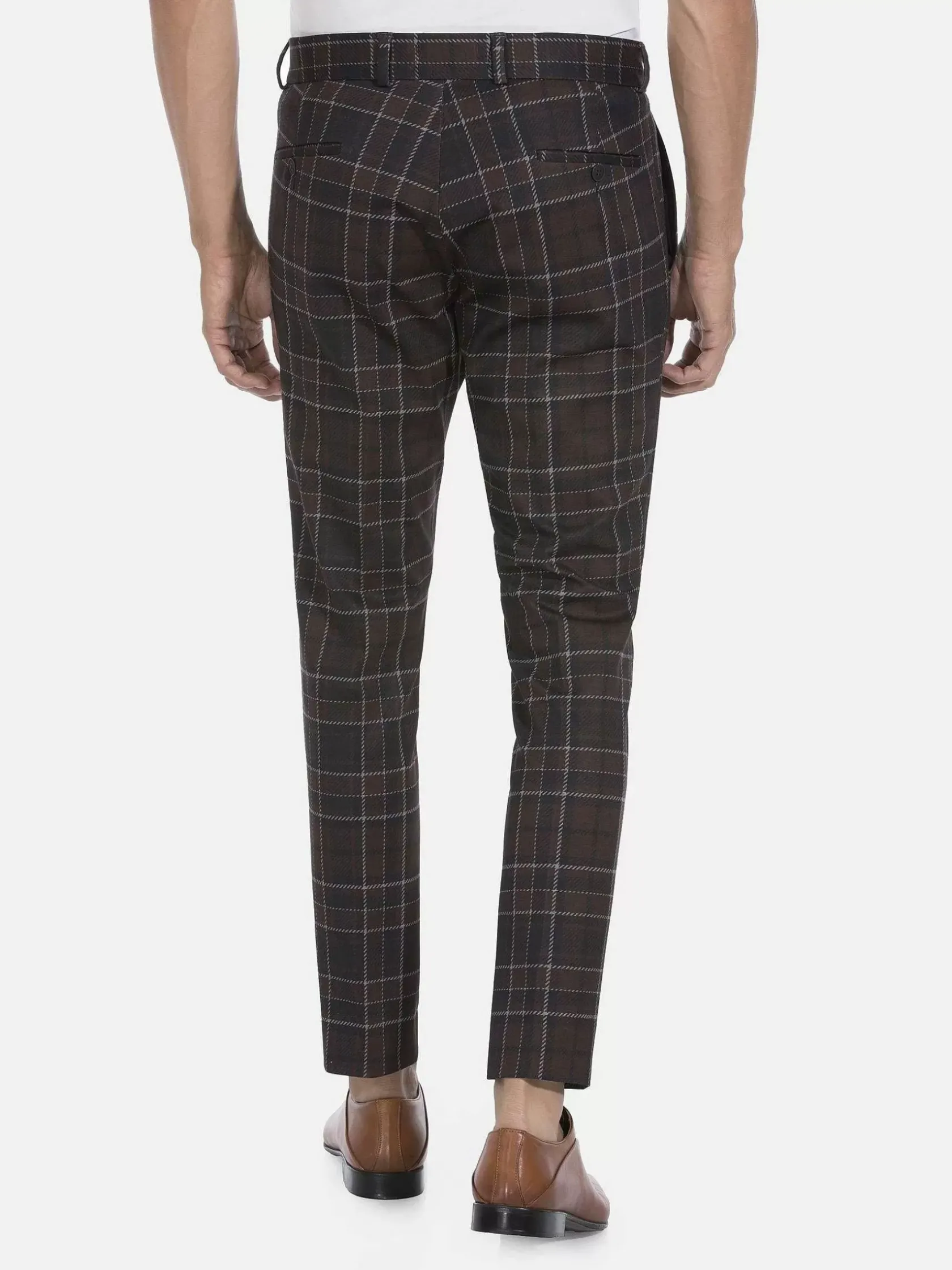 Wam Denim Pantalons|Pantalon 82151 Aleon Brown Navy