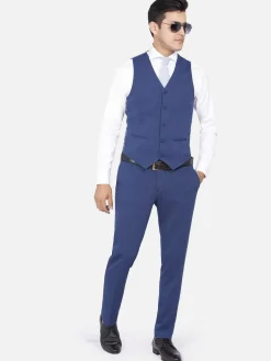 Wam Denim Pantalons|Pantalon 72195 Aryeh Royal Blue