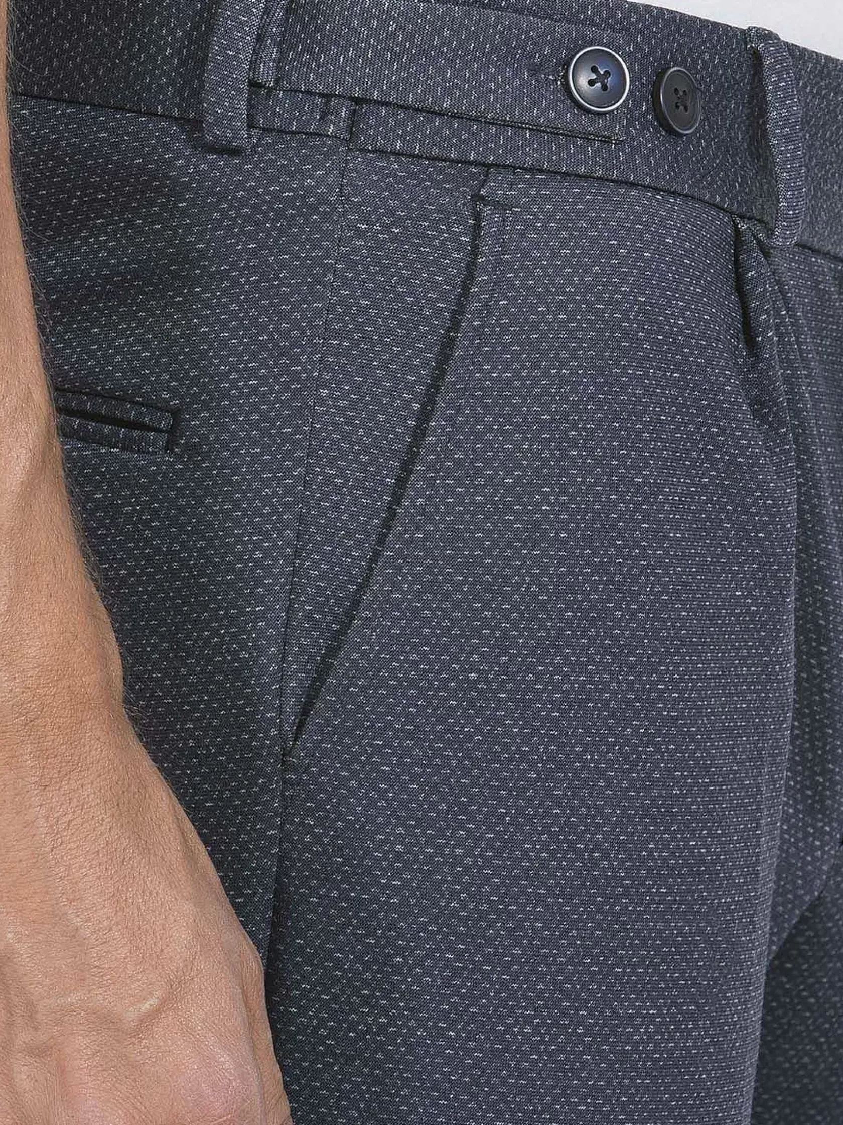Wam Denim Chino'S|Pantalon Aubin Dark Navy