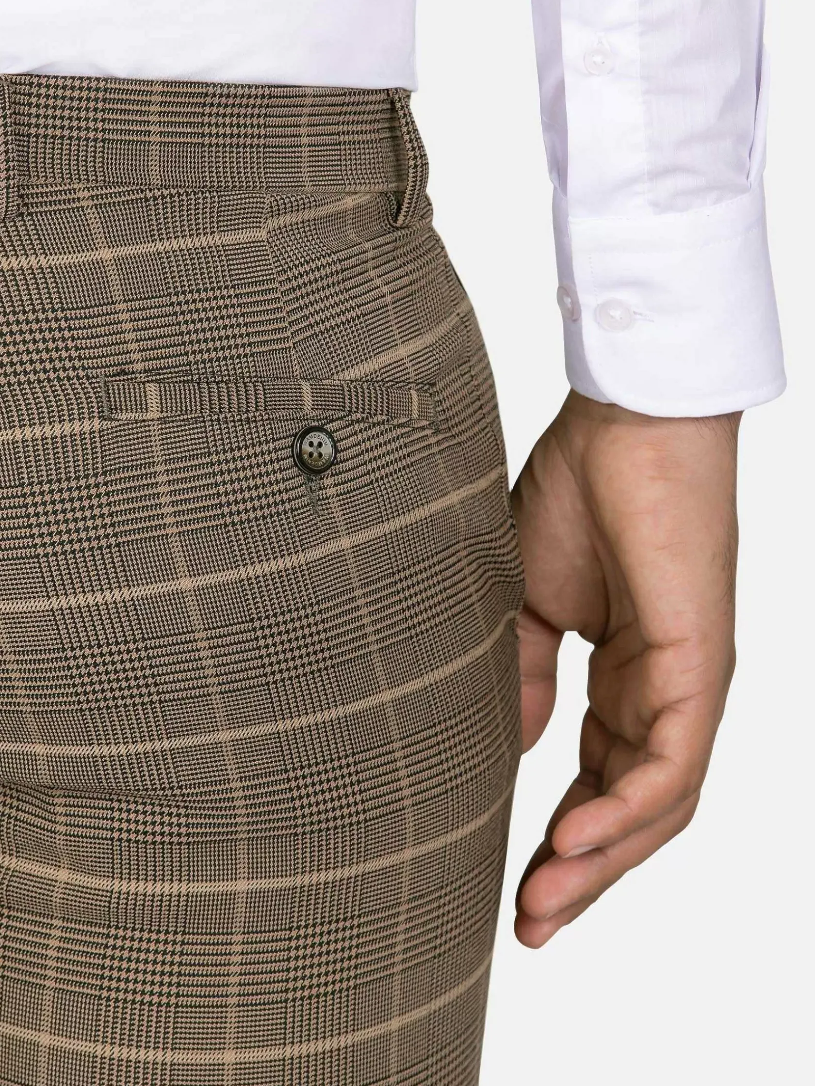 Wam Denim Pantalons|Pantalon 72322 Gerious Beige