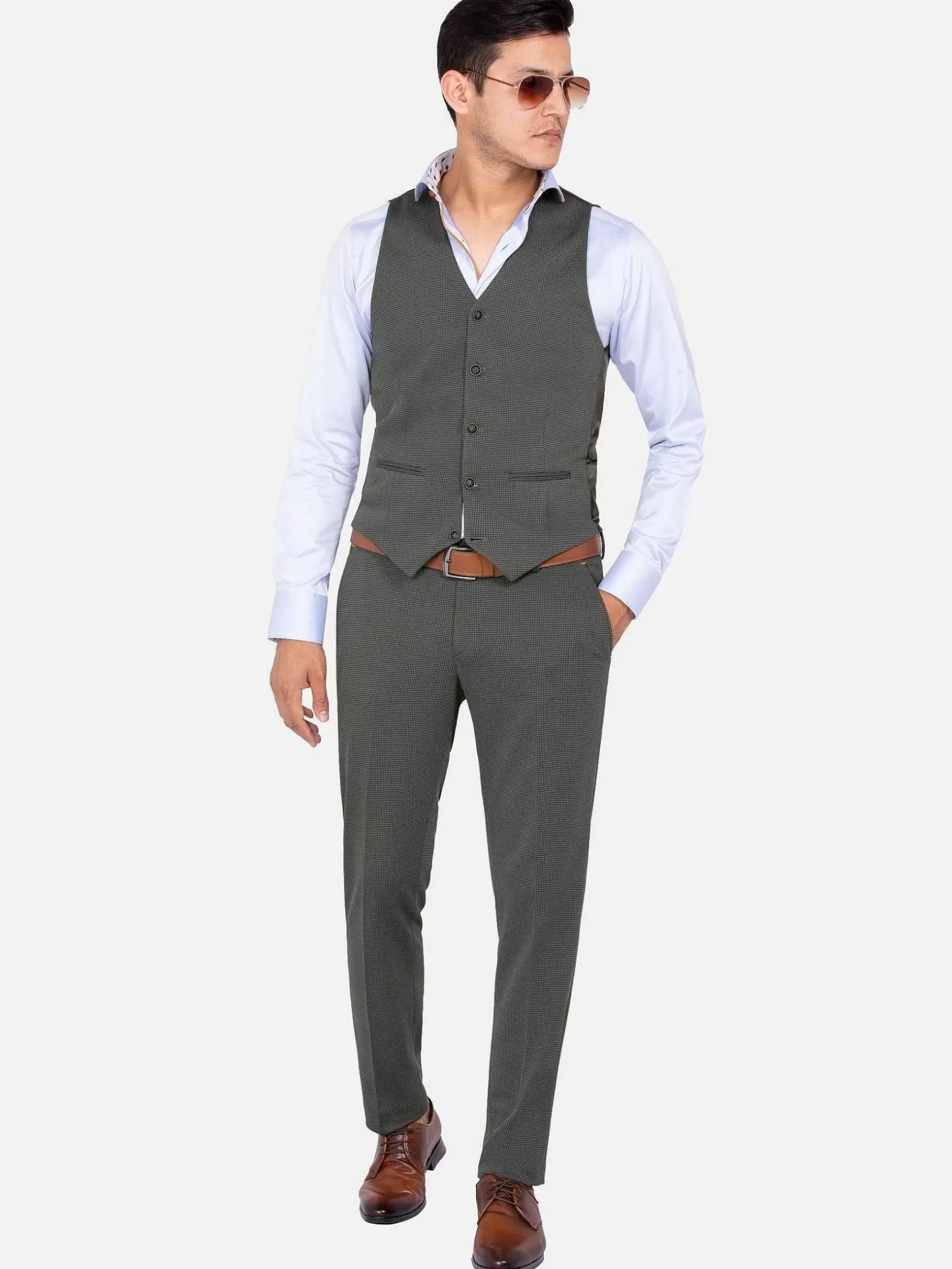 Wam Denim Pantalons|Pantalon 72197 Leizerel Khaki